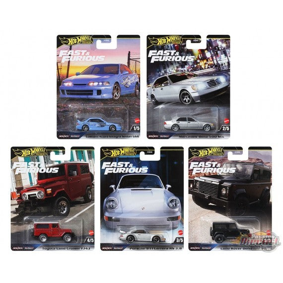 Hotwheels fast and furious factory sealed case G (should have 2 sets)