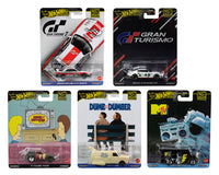 Hot Wheels Pop Culture C Case 2024 Set of 5 Cars HXD63-956C case (2 sets)