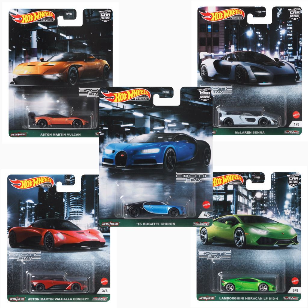 Hot Wheels FPY86-957D Car Culture Exotic Envy Set – childrenstoycloset.com